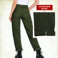 thumbnail image 5 of Dickies Womens Cargo Pants - Skinny Fit High Rise Carpenter Casual Work Pants with Utility Pockets, 5 of 7