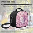 thumbnail image 5 of Jeiento Cute Cat Backpack for School Girls 6-8 8-10 10-12 Elementary School Bag with Lunch Box Pencil Case Pink Cherry Blossom Preschool Middle Bookbag Back Packs for Kids Daycare Satchel Bagpack, 5 of 7