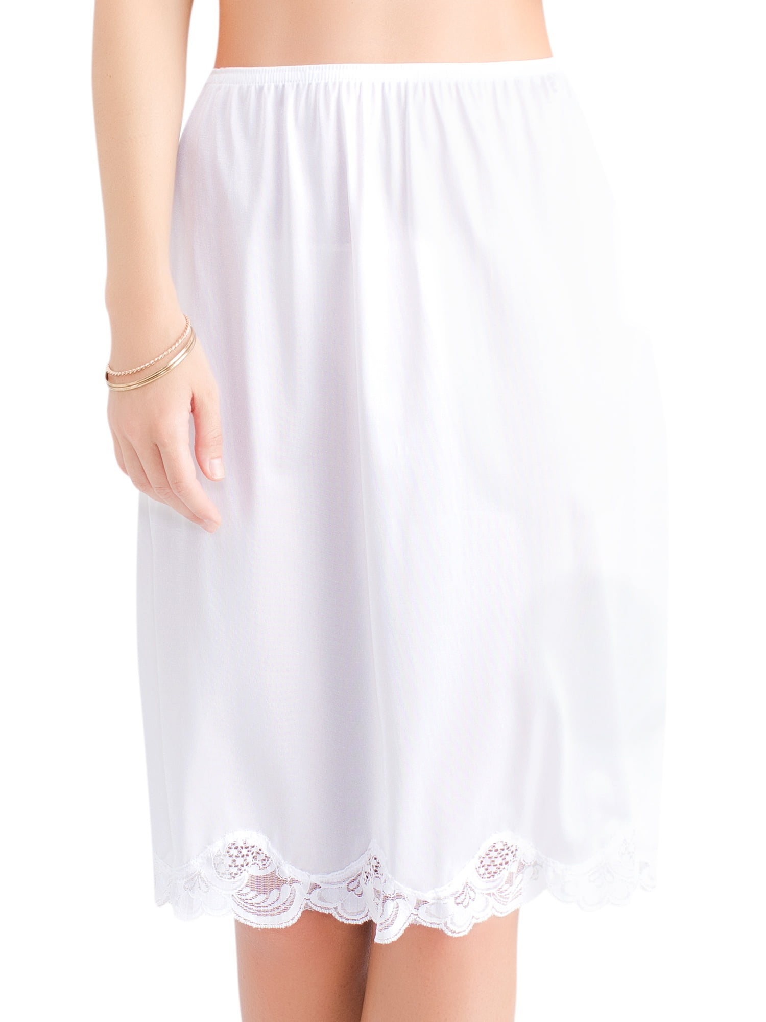 Ilusion Women's Lace Half Slip With Slit