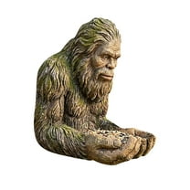 ZJNGJC Bird Feeder, Bird Feeders for Outdoors Hanging, Fun Wildlife Garden Decor with Palm Bowl for Backyard Bird Watching