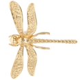 thumbnail image 3 of Dresser Drawer Pulls Brass Cabinet Pull Dragonfly Shape Sophisticated Home Decor Easy Opening And Closing 8.00X6.80X2.30CM 1Set, 3 of 5