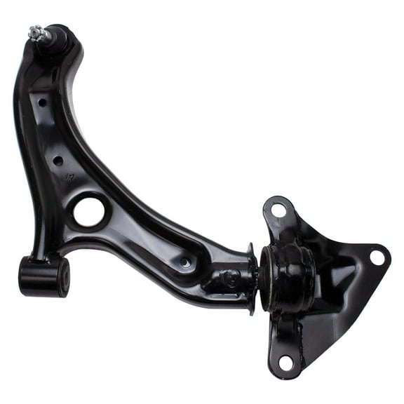 Detroit Axle - Front Right Control Arm for 2009-2013 Honda Fit, 10-11 Insight, Passenger Side Lower Control Arm Assembly 2009 2010 2011 2012 2013 Replacement