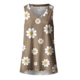 thumbnail image 3 of LSLJS Women's Tank Tops Débardeur d'Été Sans Manches pour Femmes, Col en V, Imprimé, 3 of 3