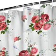 thumbnail image 3 of Pioneer Flower Floral Print Pattern Shower Curtain 36"x72" ,Bathroom Decorative Shower Curtains Set with 12 Hooks,Modern Waterproof Washable Shower Curtain, 3 of 6