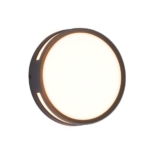 Lámpara de Pared Arbotante LED Exterior Luz Suave Cálida