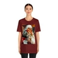 thumbnail image 3 of Santa Claus Tales from the Crypt Short Sleeve T-Shirt - Retro Christmas Tee, 3 of 4