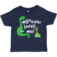 thumbnail image 3 of Inktastic My Pawpaw Grandpa Loves Me Dinosaur Boys Toddler T-Shirt, 3 of 5