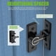 thumbnail image 5 of Incuietoare usa hambar, Aliaj, Negru, 5 of 6