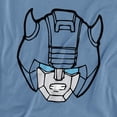 thumbnail image 2 of Transformers Bumblebee Head Women's T Shirt, Carolina Blue, Medium, 2 of 6