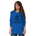 thumbnail image 4 of I Shoot People Camera Photography Pun Long Sleeve TShirt Men Women Brisco Brands L, 4 of 6