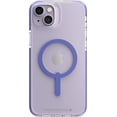 thumbnail image 3 of ZAGG l Gear4 Piccadilly Snap MagSafe Case for iPhone 14 Plus - Periwinkle / Clear, 3 of 5