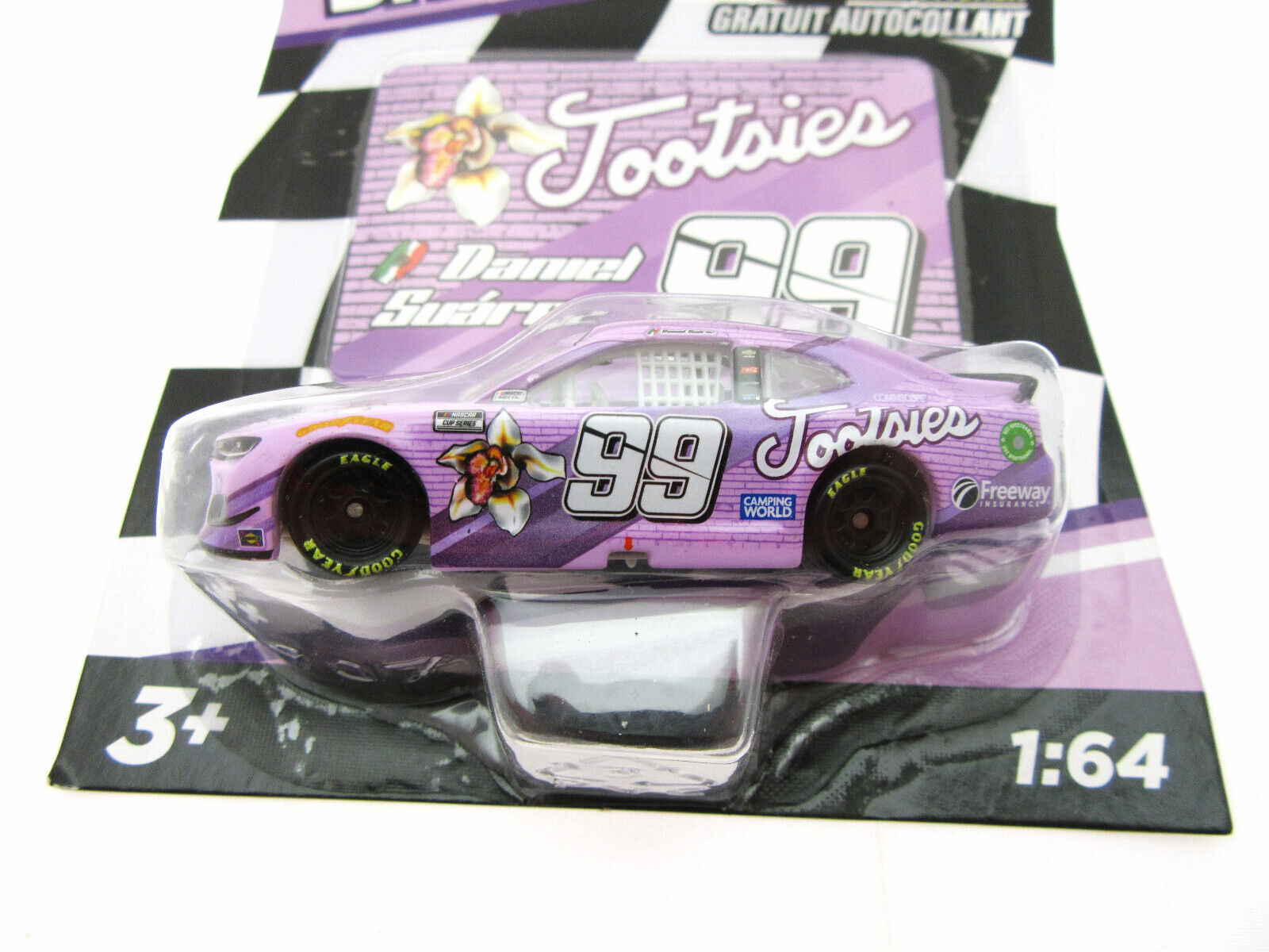 Daniel Suarez ~ Tootsies Car ~ NASCAR Authentics ~ Die Cast 1:64 Scale