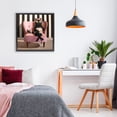 thumbnail image 3 of Stupell Industries Eclectic Pamper Party Cat Black Floating Frame Canvas Art, 18 x 18, by Lucia Heffernan, 3 of 8