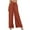 Orange, variant on Sngxgn High Waist Cargo Pants Women Women Solid Trousers Casual Baggy Elastic Waist Wide Leg Pants With Pockets(Beige,XXL)