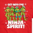 thumbnail image 3 of Teenage Muntant Ninja Turtles - Get Into The Ninja Spirit - Men's Short Sleeve Graphic T-Shirt, 3 of 5