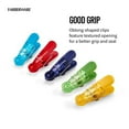 thumbnail image 4 of Farberware Translucent Plastic Kitchen 0.23lb Clips, 5 Count Multi-Color, 4 of 12