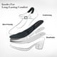thumbnail image 2 of Dream Pairs Mujeres Chunky Low Block Heels Mary Jane Closed Toe Work Pumps Comfortable Round Toe Dress Wedding Shoes SDPU2231W Dream Pairs SDPU2231W, 2 of 5