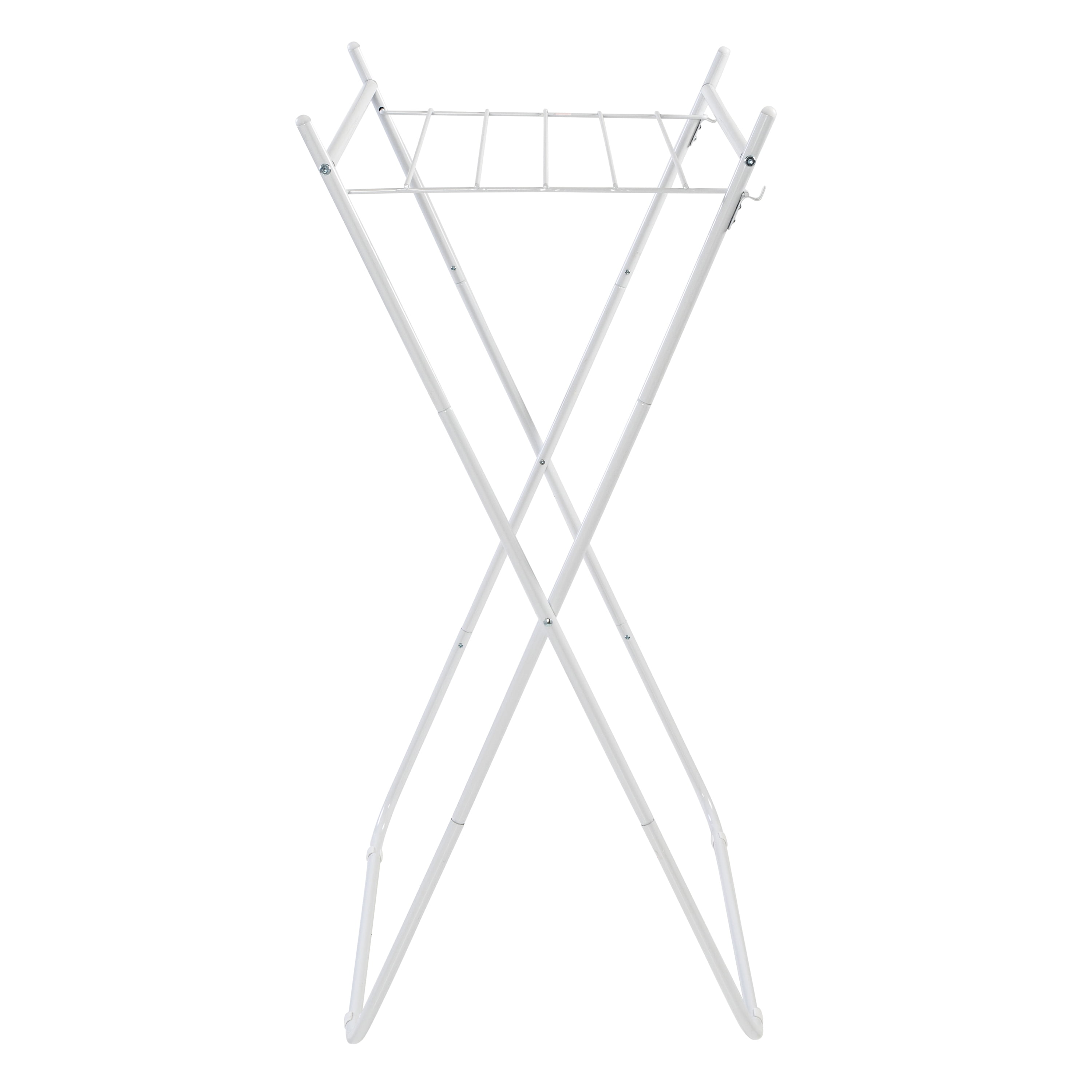 Honey-Can-Do Metal Folding Clothes Drying Rack, White