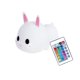 thumbnail image 2 of Luz de noche para niños, luz de noche LED de silicona con control remoto, control táctil USB para cargar, regulador de color RGB, adecuada para dormitorio y sala de estar., 2 of 5