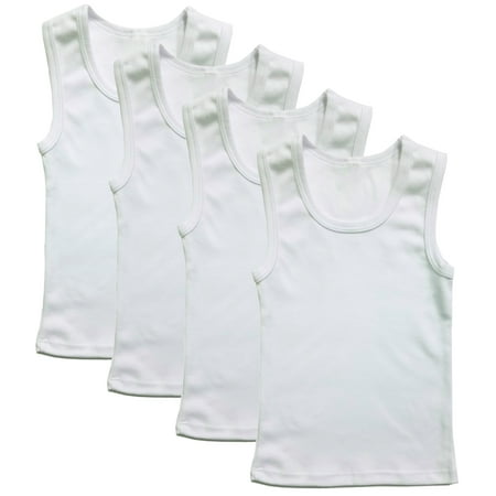

B-One Kids Boys Cotton Solid Tank Top Undershirt