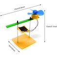 thumbnail image 3 of Kit de generador Solar juguete ciencia laboratorio de física aprendizaje experimento de energía Solar para niños ventilador de montaje DIY dispositivo de circuito de Motor de física DIY TUNC Sencillez, 3 of 5