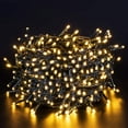 thumbnail image 1 of LED String Lights,132FT 300LED Waterproof Christmas Decoration Lights Outdoor Indoor Battery Operated Fairy Lights 8 Modes with Timer Function for Garden, Home, Party, Wedding, Birthday-Warm White, 1 of 8
