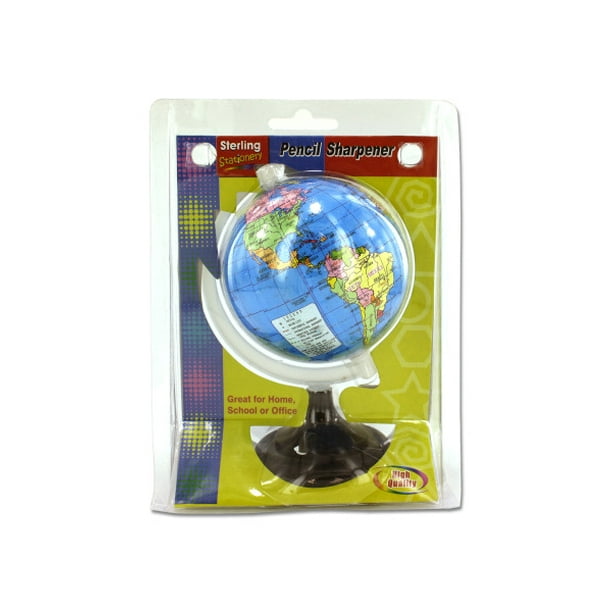Globe Pencil Sharpener, 18 Count