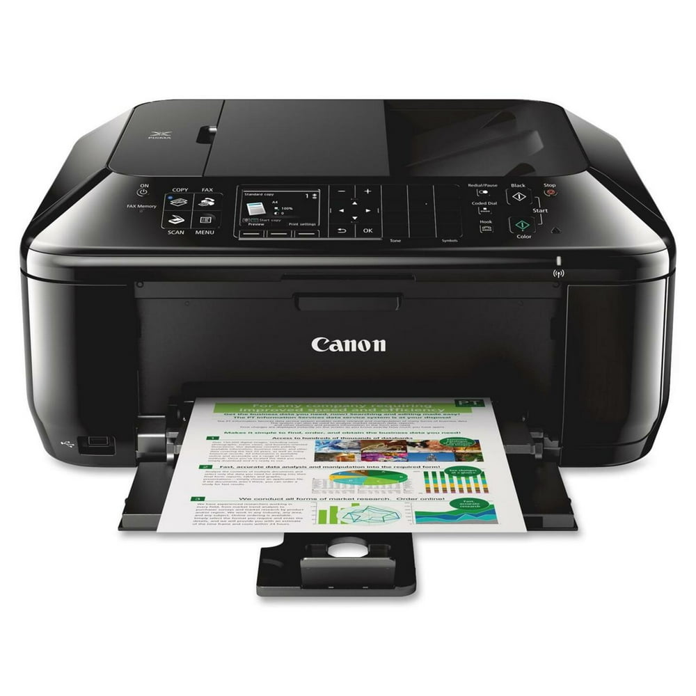Canon PIXMA MX MX522 Wireless Inkjet Multifunction Printer, Color