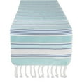 thumbnail image 1 of Design Imports 753666 14 x 72 in. Tidal Stripe Fouta Table Runner, 1 of 4