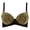 Gold, variant on Bras for Women BWASD Full Coverage Push Up Lift Padded Bralettes Metallic Spike Studs Rivet Sparkly Tops Punk Dance Dress Performance Party Club Outfit S-XXL