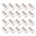 thumbnail image 1 of Caja para macarrones de 5 cavidades con ventana transparente, 20 unidades, recipientes de papel para postres, porta muffins para tienda de postres en casa., 1 of 8