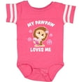 thumbnail image 3 of Inktastic My Pawpaw Loves Me with Bigfoot Girls Baby Bodysuit, 3 of 5