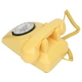 thumbnail image 1 of Teléfono Con Dial Giratorio Retro, Timbre Mecánico, Teléfono Fijo Amarillo Clásico, Teléfono De Escritorio, Decorativo Multiusos Para El Hogar, 1 of 7