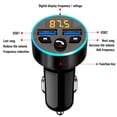 thumbnail image 2 of DEBGFS USB Car Wireless Bluetooth FM Radio Transmitter Car MP3 Radio Charger Adapter, 2 of 7