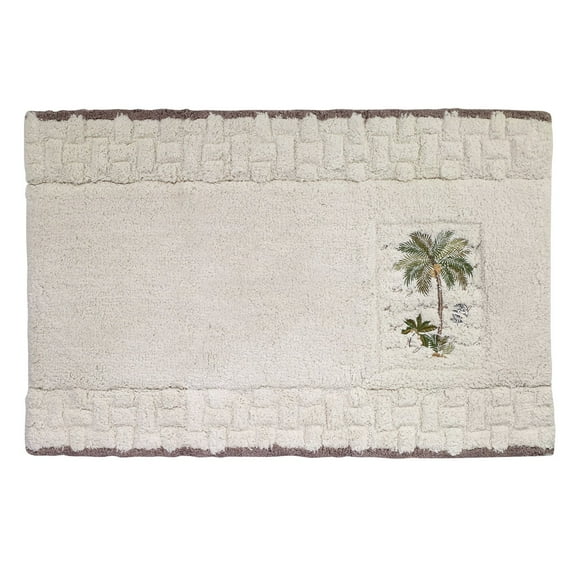 Colony Palm Rug Ivory