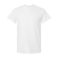 thumbnail image 4 of Gildan Men’s Short Sleeve Crew T-Shirt of 100 Ultra Cotton - Soft, Classic Fit Tee - PFD White, M, 4 of 5