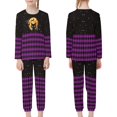 thumbnail image 4 of DISNIMO Halloween Cat Pajama Set for Kids 3-4 Years Girls 2 Piece Pajamas Set Kids Long Sleeve Pjs Boys Pj Sets for Kids Pj Sets Boys Loungewear Set Kids Sleepwear Girls, 4 of 7