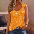 thumbnail image 1 of Puntoco Tops de cuello cuadrado, camisetas sin mangas para mujer, camisetas de verano, blusas holgadas informales sin mangas con cuello redondo, 1 of 4