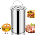 thumbnail image 1 of Pressure Ham Maker, Stainless Steel Meat Press for Making Homemade DeliMeat with Thermometer, 1 of 7