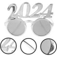 thumbnail image 3 of Huggegwe Lunettes 2024 Bonne Année Lunettes de Fête du Réveillon Lunettes de Soleil Photo CJB91-19358, 3 of 9