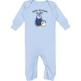 thumbnail image 2 of Inktastic Happy Birthday, Uncle Cute Penguins Baby Romper Coveralls, 2 of 4