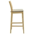 thumbnail image 6 of Modway Ovard Bar Stool in Natural, 6 of 9