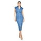 thumbnail image 1 of Vestido denim sin manga Roman Fashion /Juvenil, 14356 (Mezclilla tono medio) azul CH, 1 of 4