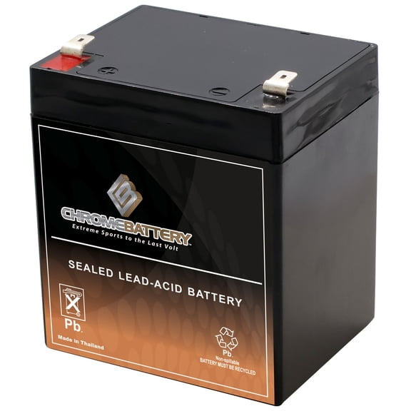 CHROME BATTERY RBC45 12V 4Ah Battery Replacement