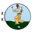 thumbnail image 3 of Marcador de pelota de golf Clip para gorra perfecl 25 mm Novedad Ayuda para El entrenamiento de golf Estilo C, 3 of 8