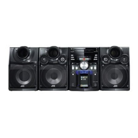 JVC MX-KC68 - Mini system with iPod cradle - 400 Watt (total)