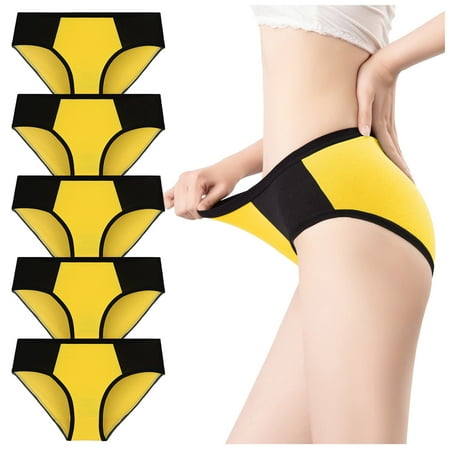 

Lingerie For Women Naughty Play Briefs Underpants Patchwork Underwear Color Bikini Knickers Panties Solid Nightwear