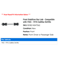 thumbnail image 2 of Front Stabilizer Bar Link - Compatible with 1965 - 1976 Cadillac DeVille 1966 1967 1968 1969 1970 1971 1972 1973 1974 1975, 2 of 2