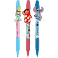 thumbnail image 1 of Set de bolígrafos Disney Lilo & Stitch con 3 bolígrafos de tinta azul de punta fina, 1 of 1