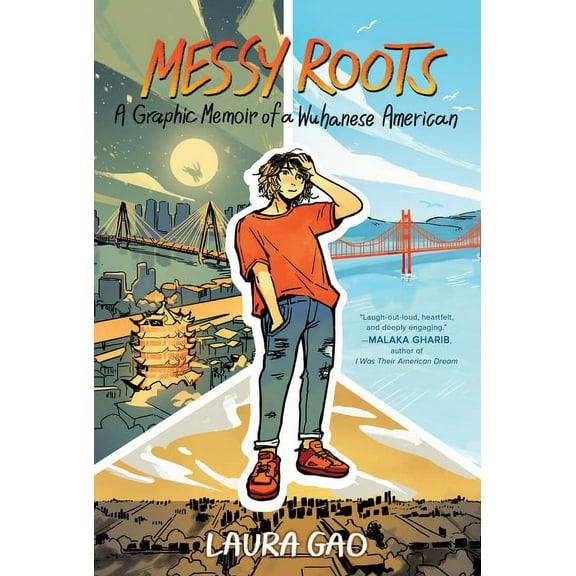 Messy Roots: A Graphic Memoir of a Wuhanese American, (Paperback)